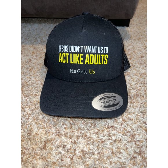 Jesus didn’t want us to act like adults he gets us hat - Picture 1 of 2